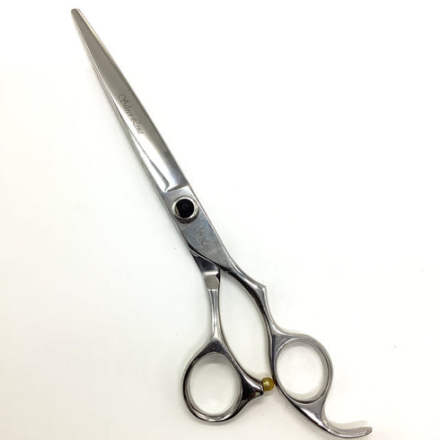 【シルバーラインSilverLine】MS-703ストレート トリミングシザー オフセット 右利き トリマー ペット 7インチ 中古 sc1820