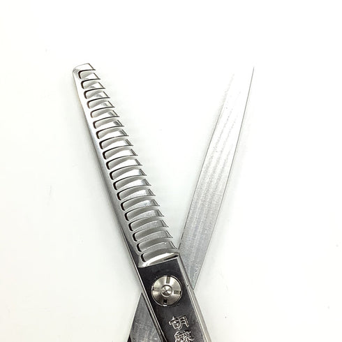 【東京理器 胡蝶】VF-19T トリミングシザー 右利き セニング トリマー ペット 6インチ 中古 sc1822
