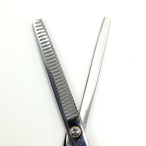 【シルバーラインSilverLine】MDM7030 消しゴム手品ハサミ 3世代 トリミングシザー メガネ 右利き トリマー ペット 7インチ 中古 sc1823