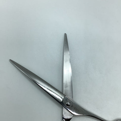 【ケリー ワンクスKERRY】R-690S ギザ刃カーブ トリミングシザー メガネ 右利き トリマー ペット 6.9インチ 中古 sc1830