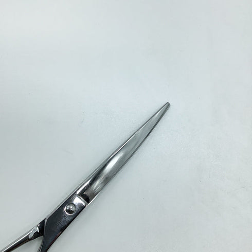 【ケリー ワンクスKERRY】R-690S ギザ刃カーブ トリミングシザー メガネ 右利き トリマー ペット 6.9インチ 中古 sc1830