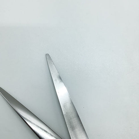 【ケリー ワンクスKERRY】R-690S ギザ刃カーブ トリミングシザー メガネ 右利き トリマー ペット 6.9インチ 中古 sc1830