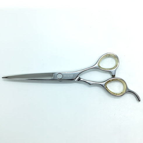 【マユミシザーMAYUMI】HCM-60 シザー オフセット 理容 美容ハサミ 美容師 理容師 右利き 6インチ 中古 sc1834