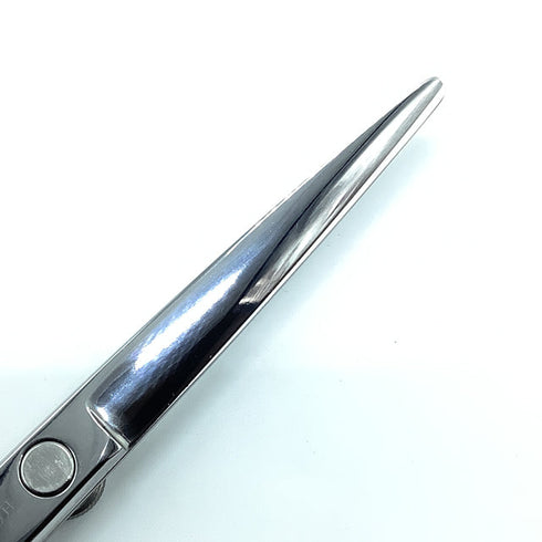 【マユミシザーMAYUMI】HCM-60 シザー オフセット 理容 美容ハサミ 美容師 理容師 右利き 6インチ 中古 sc1834