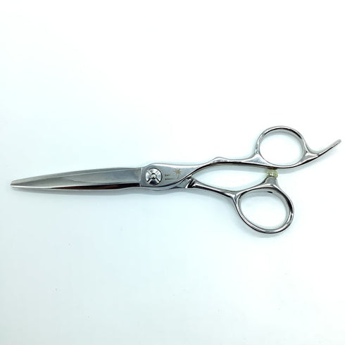 【Lulu scissors】Lulu-K60FD シザー オフセット 理容 美容ハサミ 美容師 理容師 右利き 6インチ 中古 sc1855