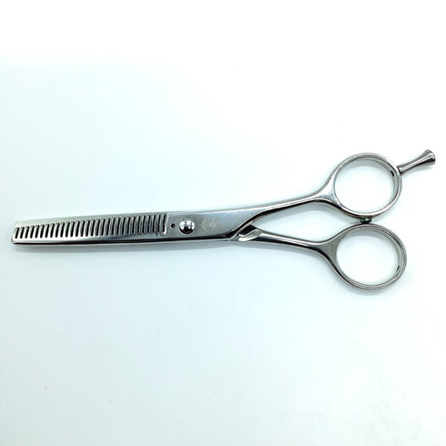 【ミズタニシザーズ ミズタニシザーMIZUTANI SCISSORS】Re-tro THINNING 30レトロ メガネ シザー セニング 美容ハサミ すきばさみ 美容師 理容師 約30% 右利き 5.7インチ 中古 sc1857