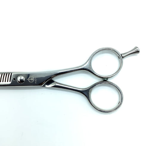 【ミズタニシザーズ ミズタニシザーMIZUTANI SCISSORS】Re-tro THINNING 30レトロ メガネ シザー セニング 美容ハサミ すきばさみ 美容師 理容師 約30% 右利き 5.7インチ 中古 sc1857