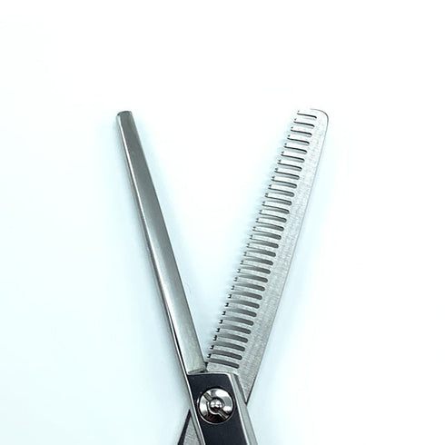 【ミズタニシザーズ ミズタニシザーMIZUTANI SCISSORS】Re-tro THINNING 30レトロ メガネ シザー セニング 美容ハサミ すきばさみ 美容師 理容師 約30% 右利き 5.7インチ 中古 sc1857