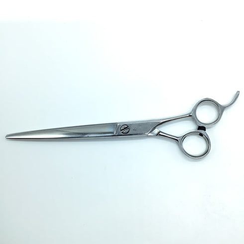 【菊王冠KIKU-OHKAN】No.2000 トリミングシザー オフセット 右利き トリマー ペット 7インチ 中古 sc1861