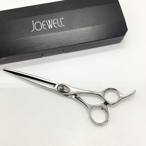 【ジョーウェルJOEWELL】SCX-650 シザー オフセット 理容 美容ハサミ 美容師 理容師 右利き 6.5インチ 中古 sc1865