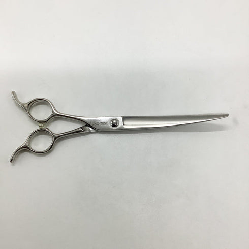 新品同様【SUPREMEサプリーム】DKC-70NLカーブ トリミングシザー メガネ 左利き トリマー ペット 7インチ 中古 sc2461