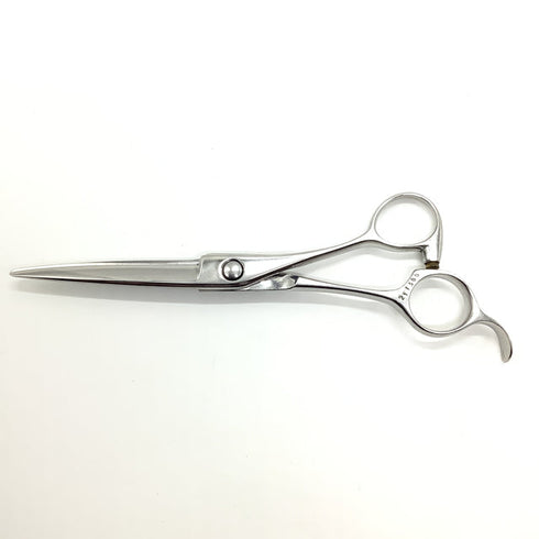 【アルプス株式会社 リビテックハイネッタ21】 シザー オフセット 理容 美容ハサミ 美容師 理容師 右利き 6インチ 中古 sc1872