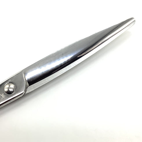 【モルクシザーMork】K-PRO70 シザー オフセット 理容 美容ハサミ 美容師 理容師 右利き 7インチ 中古 sc1873