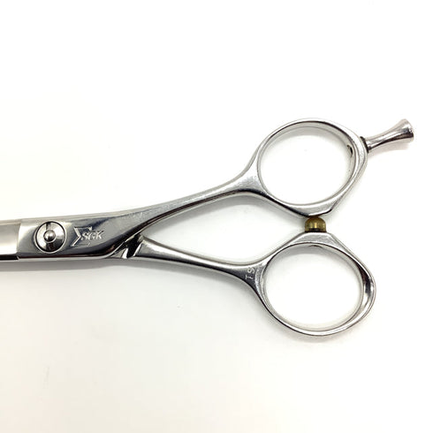 【三和技研SANWA SGK】 シザー メガネ 理容 美容ハサミ 美容師 理容師 右利き 6.1インチ 中古 sc1874