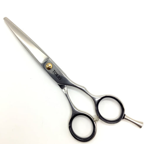 【アンドーTOKIO】55ボブシザー トリミングシザー メガネ 右利き トリマー ペット 5.5インチ 中古 sc1875