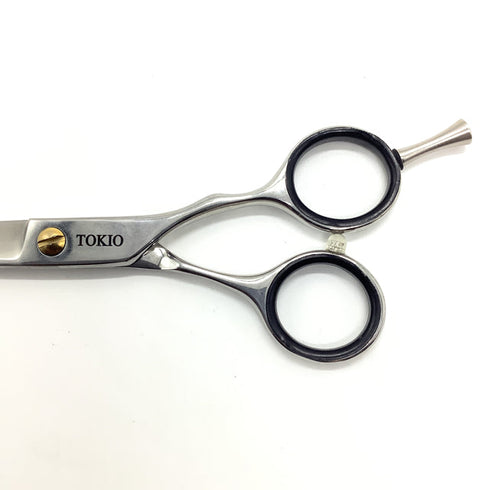 【アンドーTOKIO】55ボブシザー トリミングシザー メガネ 右利き トリマー ペット 5.5インチ 中古 sc1875