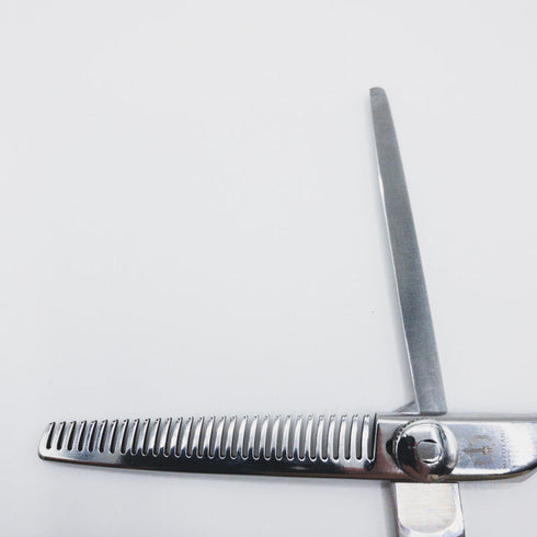 【ミズタニシザーズ ミズタニシザーMIZUTANI SCISSORS】Fit THINNING 30 オフセット シザー セニング 美容ハサミ すきばさみ 美容師 理容師 約30% 右利き 5.7インチ 中古 sc188