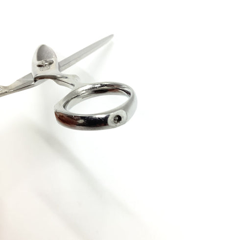 【ロイヤルマスターROYAL MASTER】SMOOTH MM25 メガネ シザー セニング 美容ハサミ すきばさみ 美容師 理容師 約20~30% 右利き 5.9インチ 中古 sc1880