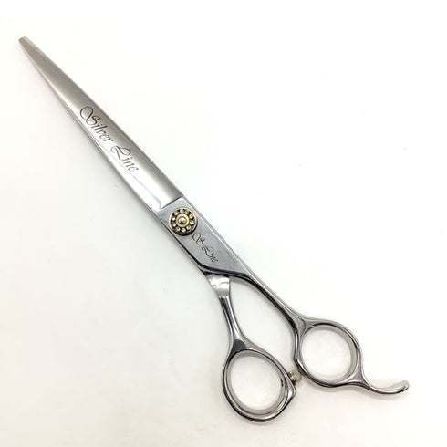 【シルバーラインSilverLine】国民三銃士NAS700 トリミングシザー オフセット 右利き トリマー ペット 7インチ 中古 sc1882