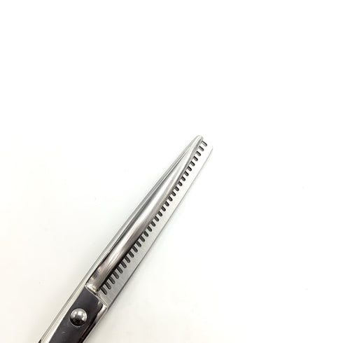 新品未使用【メーカー不明】 メガネ シザー セニング 美容ハサミ すきばさみ 美容師 理容師 約30~35% 右利き 6.2インチ 中古 sc2555