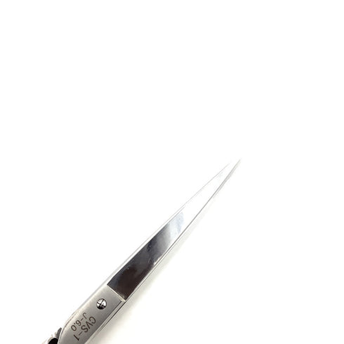 【Zone and Section 東光舎】CVS-1 J-6.0カーブ シザー メガネ 理容 美容ハサミ 美容師 理容師 右利き 6インチ 中古 sc1886
