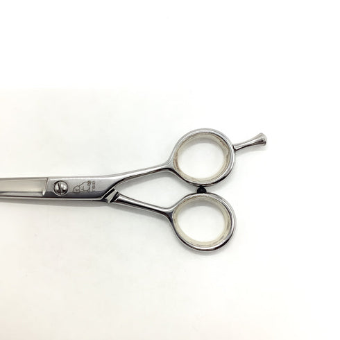 【ドッグウェルDOGWELL】TSB DMC-55ボブシザー トリミングシザー メガネ 右利き トリマー ペット 5.5インチ 中古 sc1889