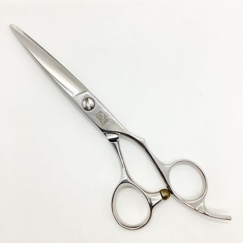 【ヒカリシザーズHIKARI光シザーHIKARI SCISSORS】NB.1 シザー オフセット 理容 美容ハサミ 美容師 理容師 右利き 5.7インチ 中古 sc1894