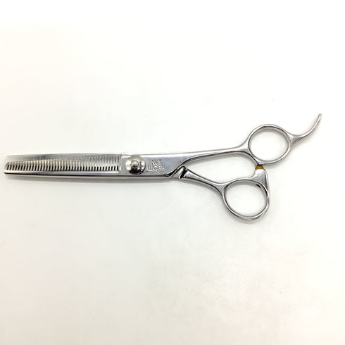 【ネットワークNETWORK】KM40 オフセット シザー セニング 美容ハサミ すきばさみ 美容師 理容師 約10~20% 右利き 6インチ 中古 sc1898