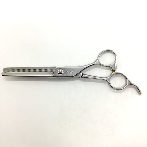 【ネットワークNETWORK】KM40 オフセット シザー セニング 美容ハサミ すきばさみ 美容師 理容師 約10~20% 右利き 6インチ 中古 sc1898