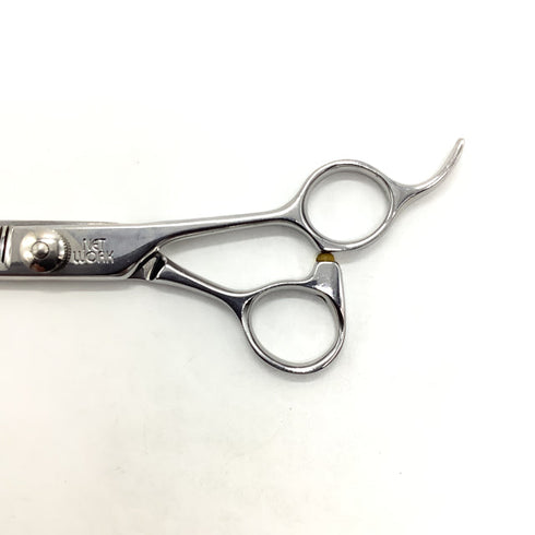 【ネットワークNETWORK】KM40 オフセット シザー セニング 美容ハサミ すきばさみ 美容師 理容師 約10~20% 右利き 6インチ 中古 sc1898