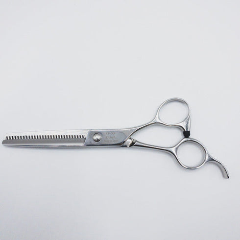 【東京理器胡蝶】RP-50F Cobalt トリミングシザー セニング オフセット 右利き トリマー ペット 6インチ 中古 sc190