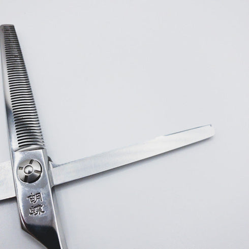 【東京理器胡蝶】RP-50F Cobalt トリミングシザー セニング オフセット 右利き トリマー ペット 6インチ 中古 sc190