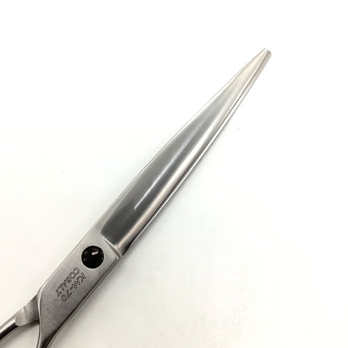 【TAA】KM-70 トリミングシザー オフセット 右利き トリマー ペット 7インチ 中古 sc1901