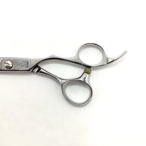 【ヒカリシザーズHIKARI光シザーHIKARI SCISSORS】NB.2 シザー オフセット 理容 美容ハサミ 美容師 理容師 右利き 6.2インチ 中古 sc1902