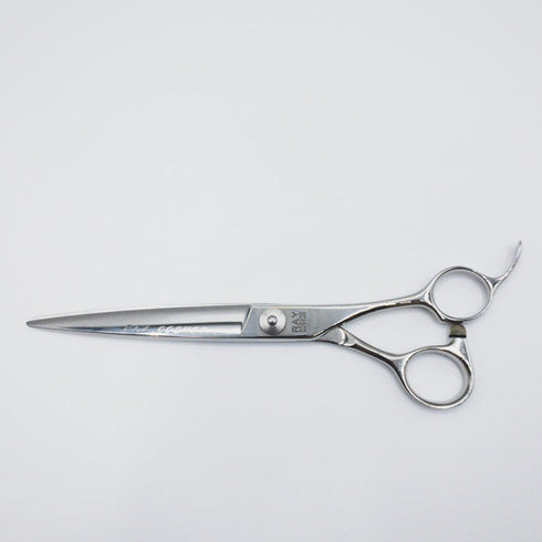 新品同様【ヒカリシザーズHIKARI光シザーHIKARI SCISSORS】RAY COSMOS133レイコスモス シザー オフセット 理容 美容ハサミ 美容師 理容師 右利き 7インチ 中古 sc192