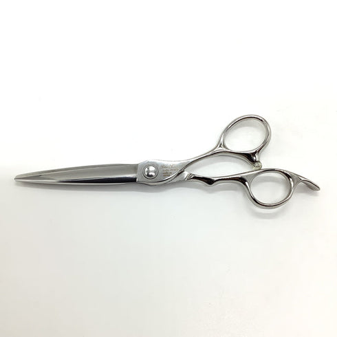 【Lulu scissors】Lulu-K60FD シザー オフセット 理容 美容ハサミ 美容師 理容師 右利き 6インチ 中古 sc1922