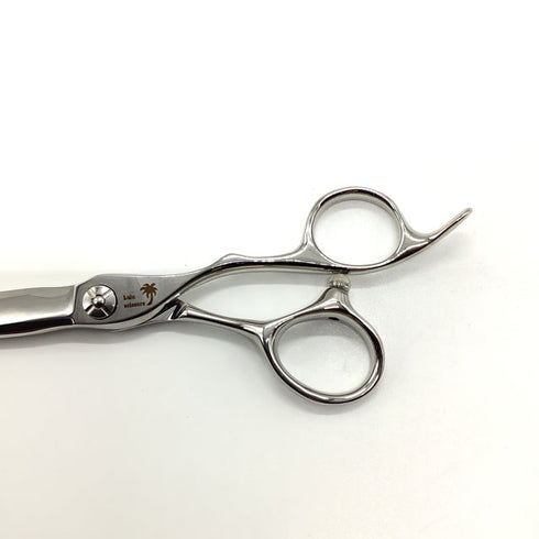 【Lulu scissors】Lulu-K60FD シザー オフセット 理容 美容ハサミ 美容師 理容師 右利き 6インチ 中古 sc1922