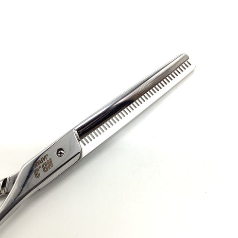 【ヒカリシザーズHIKARI光シザーHIKARI SCISSORS】NB.3 メガネ シザー セニング 美容ハサミ すきばさみ 美容師 理容師 約30% 右利き 5.8インチ 中古 sc1923