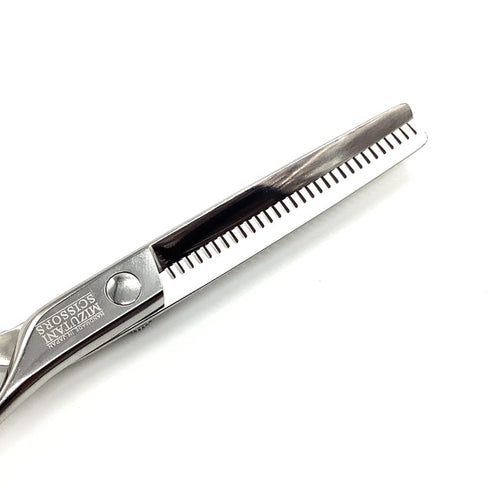 【ミズタニシザーズ ミズタニシザーMIZUTANI SCISSORS】Fit THINNING 30 オフセット シザー セニング 美容ハサミ すきばさみ 美容師 理容師 約30% 右利き 5.7インチ 中古 sc1925
