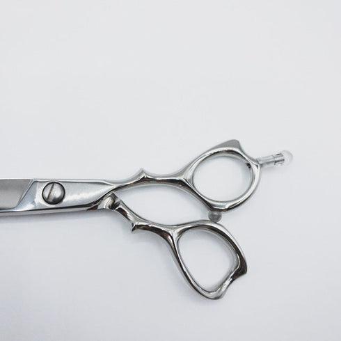 新品同様【ヒカリシザーズHIKARI光シザーHIKARI SCISSORS】B-DRY COSMOS163 ドライカット スライド オフセット 理容 美容ハサミ 美容師 理容師 右利き 5.6インチ 中古 sc193