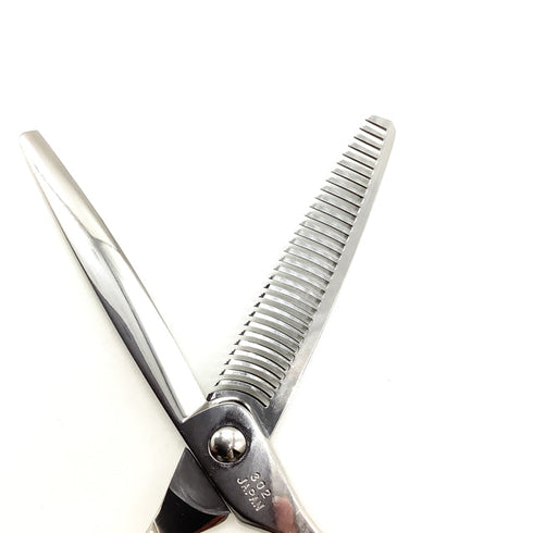 【オオカワプロシザーズ オオカワプロシザーOKAWA PRO SCISSORS】302 メガネ シザー セニング 美容ハサミ すきばさみ 美容師 理容師 約25~30% 右利き 5.8インチ 中古 sc1945