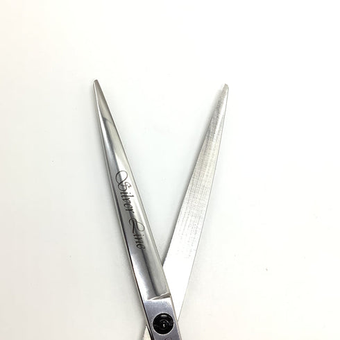 【シルバーラインSilverLine】GBST700 毎日使うノコギリハサミ トリミングシザー オフセット 右利き トリマー ペット 7インチ 中古 sc1947