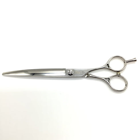 新品未使用【ルクスシザーLUXE】LX-R7.5カーブ トリミングシザー メガネ 右利き トリマー ペット 7.5インチ 中古 sc2383