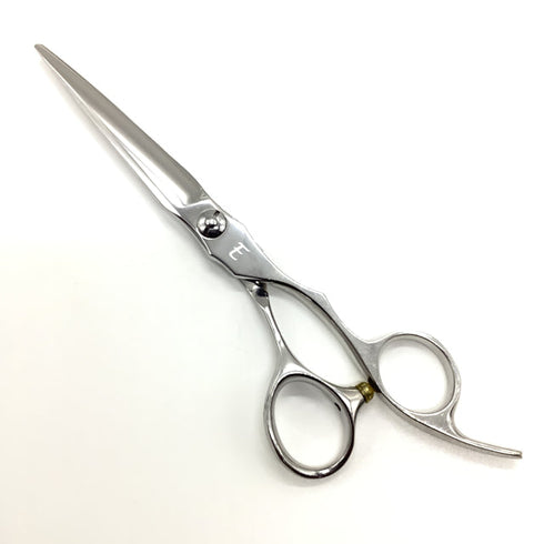 【メーカー不明】UDHK-60 シザー オフセット 理容 美容ハサミ 美容師 理容師 右利き 6.1インチ 中古 sc1955