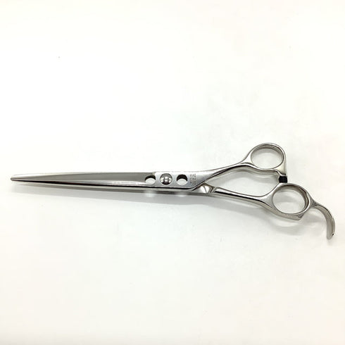 新品未使用【内海ウツミUTSUMI】WO70B トリミングシザー オフセット 右利き トリマー ペット 7インチ 中古 sc1962