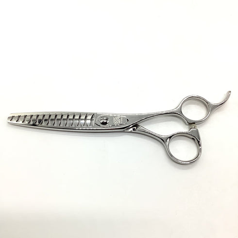 新品未使用【内海ウツミUTSUMI】OF50W 両グシ トリミングシザー 右利き セニング トリマー ペット 6インチ 中古 sc2638