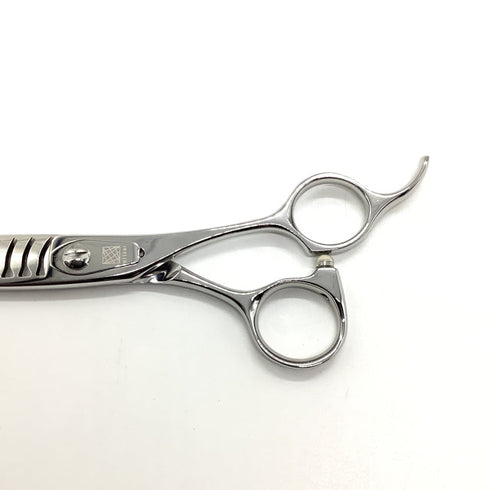 新品未使用【内海ウツミUTSUMI】OF50W 両グシ トリミングシザー 右利き セニング トリマー ペット 6インチ 中古 sc2638
