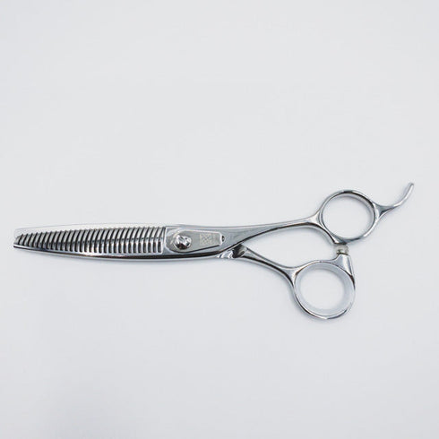 新品未使用【内海ウツミUTSUMI】U&U OF30 セニング トリミングシザー オフセット 右利き トリマー ペット 6インチ 中古 sc218