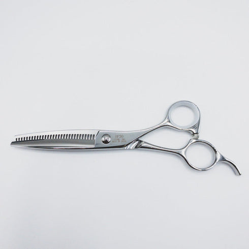 新品未使用【内海ウツミUTSUMI】U&U OF30 セニング トリミングシザー オフセット 右利き トリマー ペット 6インチ 中古 sc197