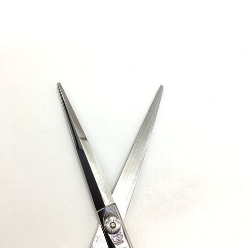 美品【YAGYU柳生】REOX 7.0 シザー オフセット 理容 美容ハサミ 美容師 理容師 右利き 7インチ 中古 sc1978